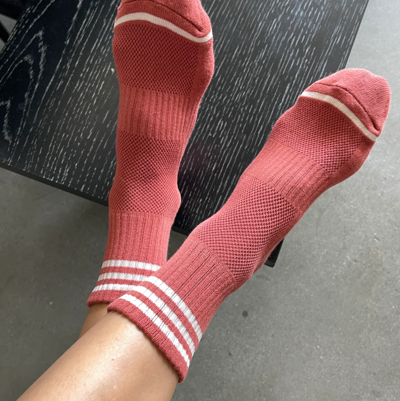 Girlfriend Socks Terracotta