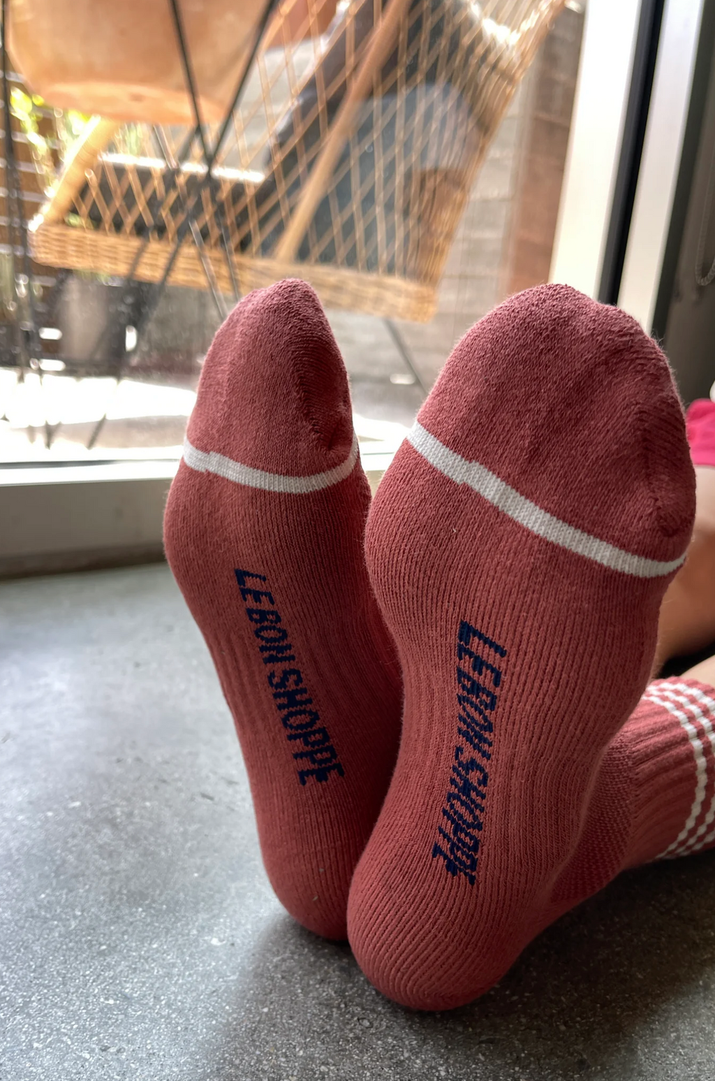 Girlfriend Socks Terracotta