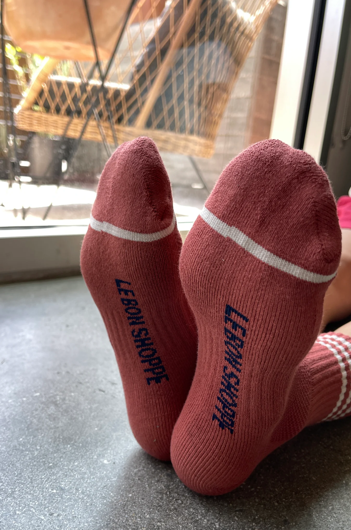 Girlfriend Socks Terracotta
