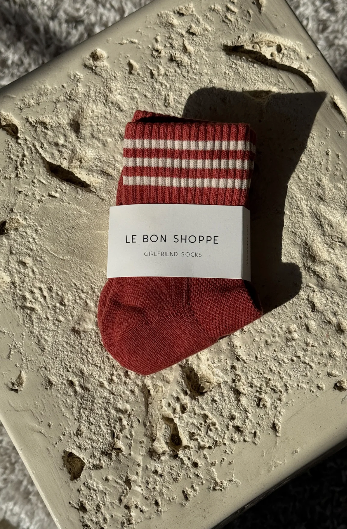 Girlfriend Socks Terracotta