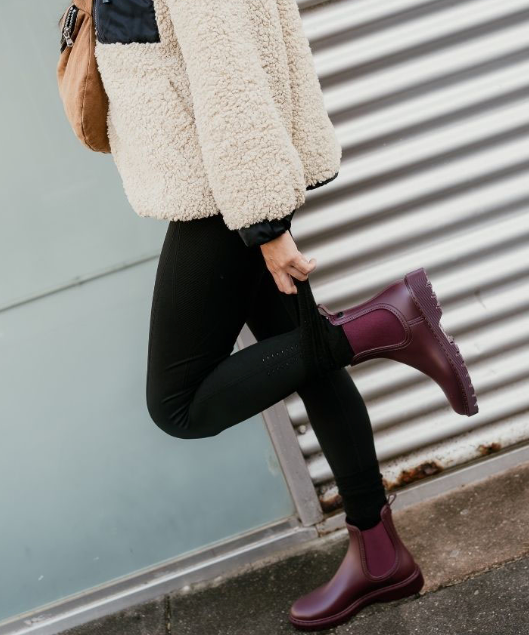 Chloe Boots Bordeaux