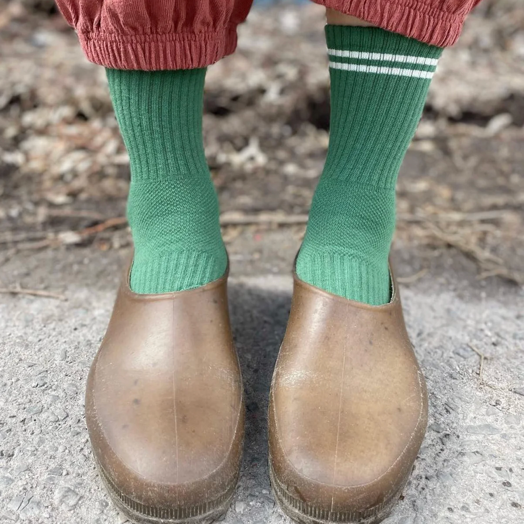 Boyfriend Socks Moss
