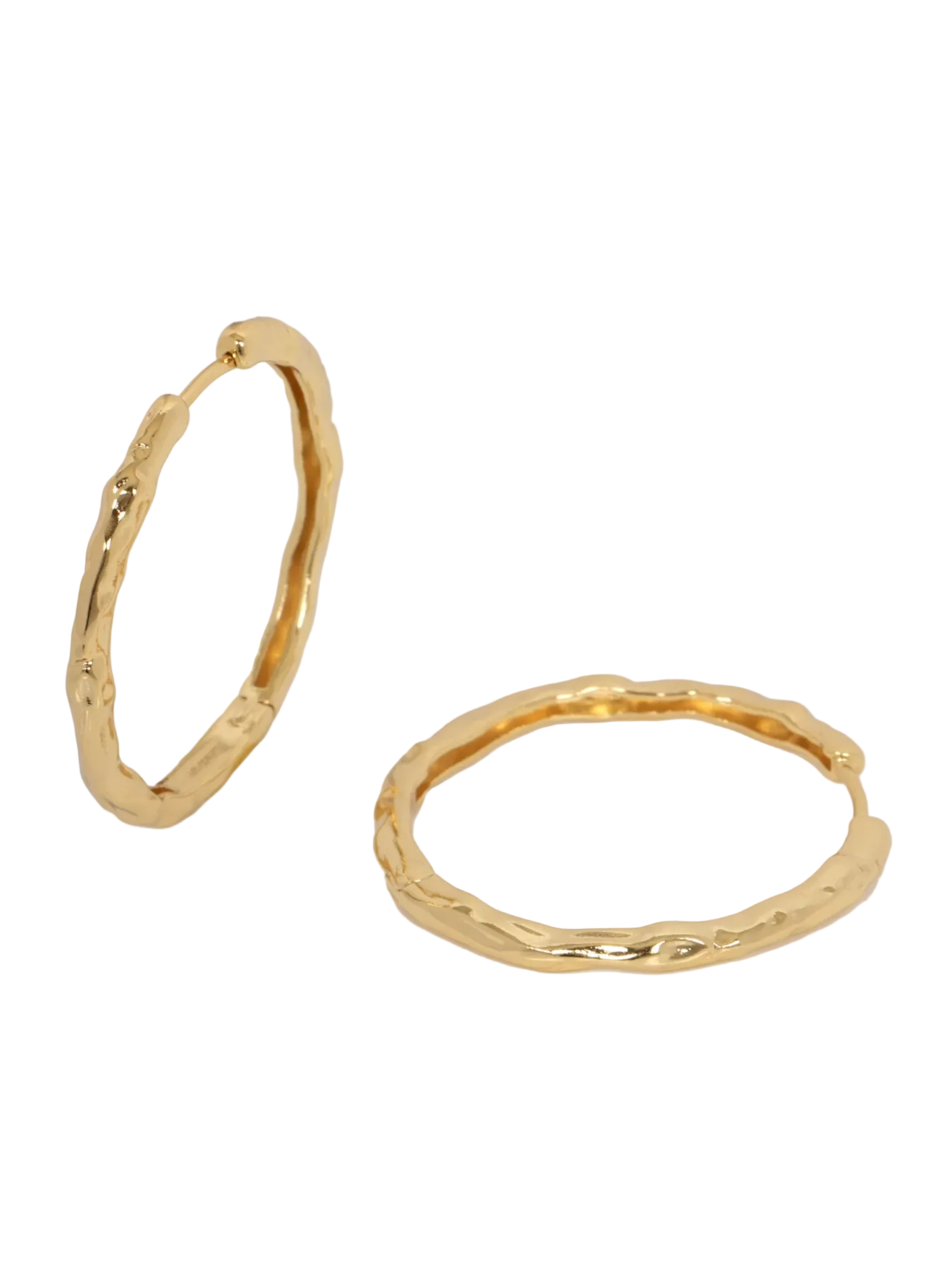 Fara Hammered Oorringen