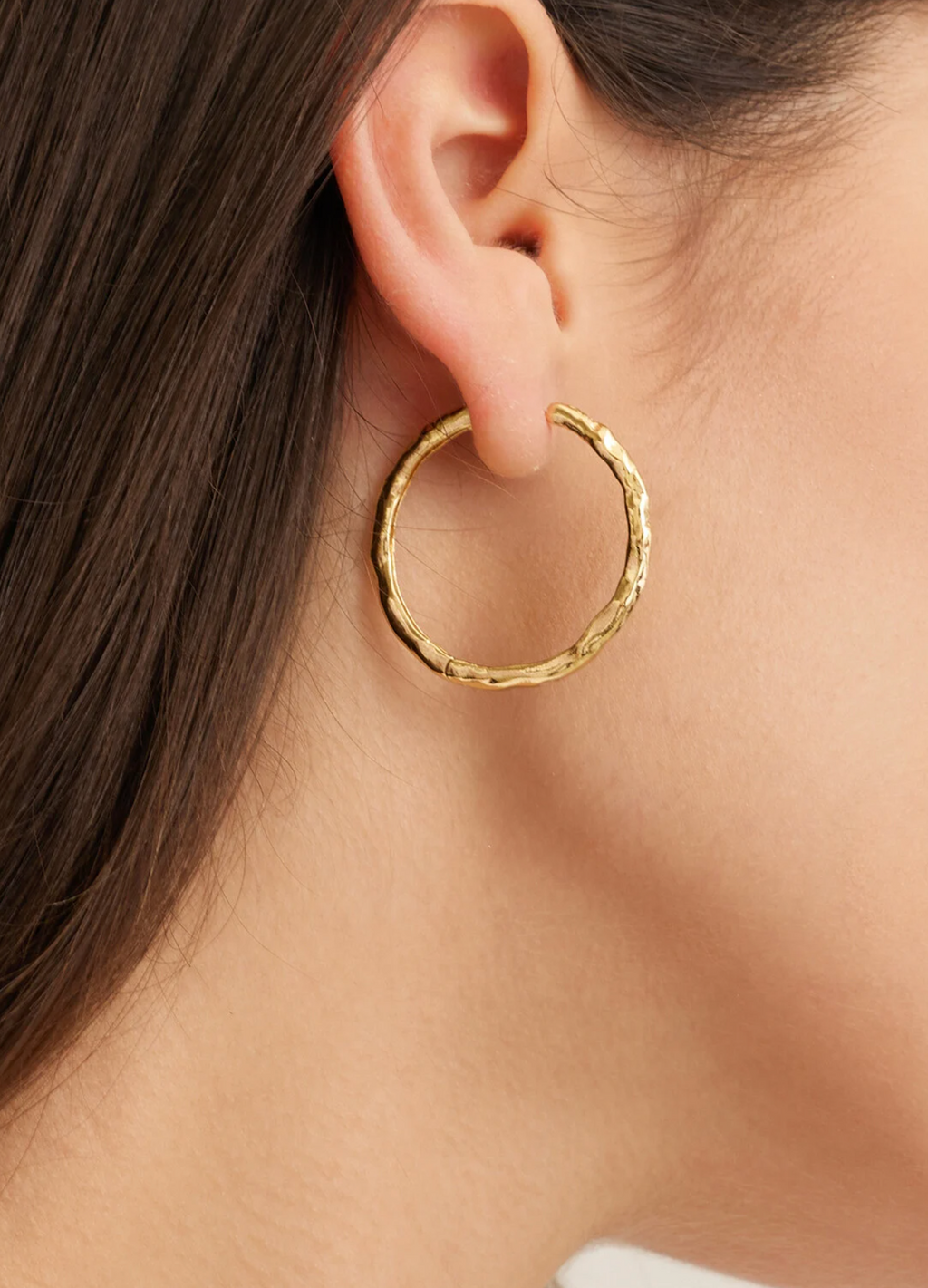 Fara Hammered Oorringen