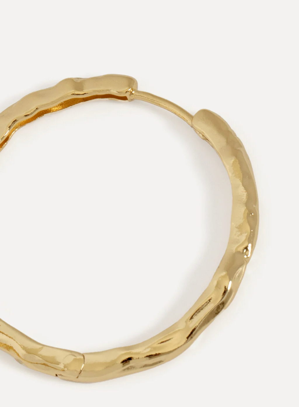 Fara Hammered Oorringen