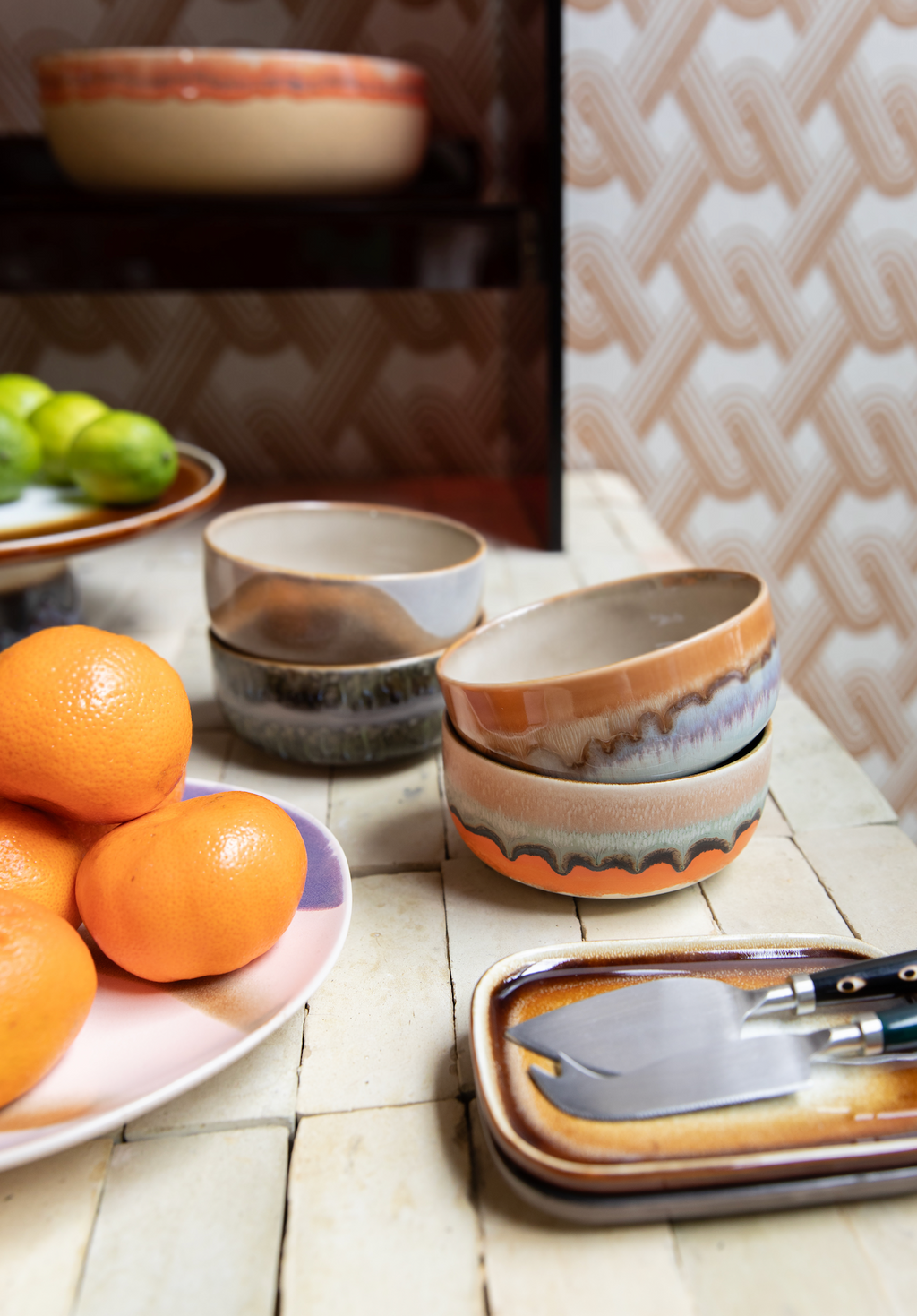 70s Dessert Bowl Ash