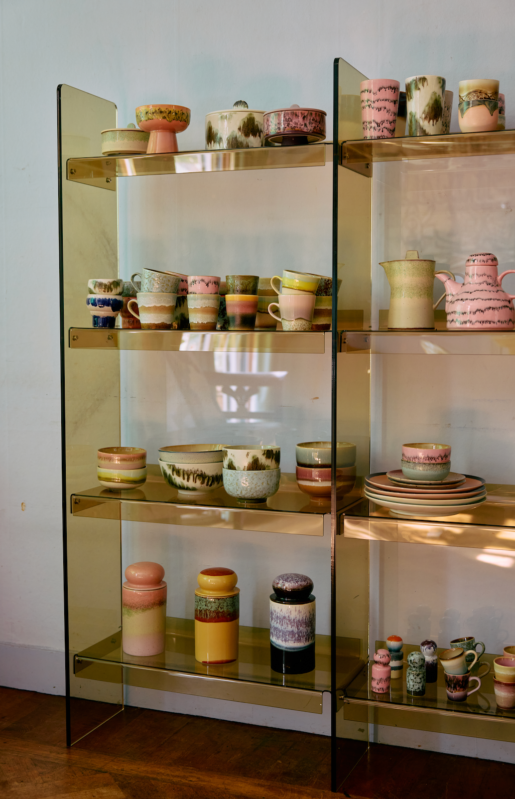 70s Storage Jar Glaze