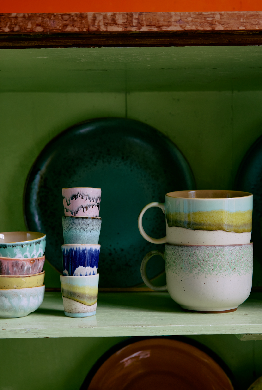 70s Egg Cups Vibrance Set/4