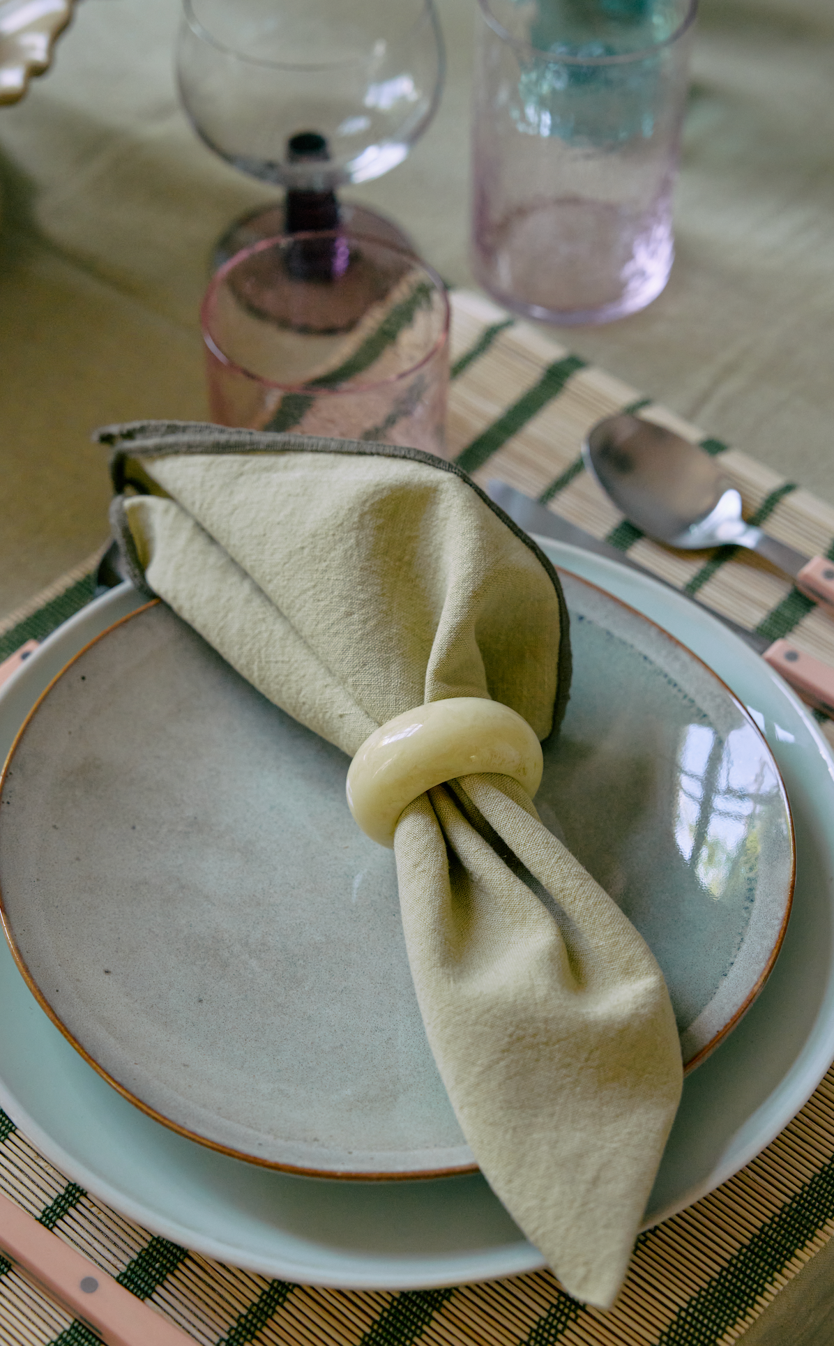 Napkin Rings Sunrise Set/4