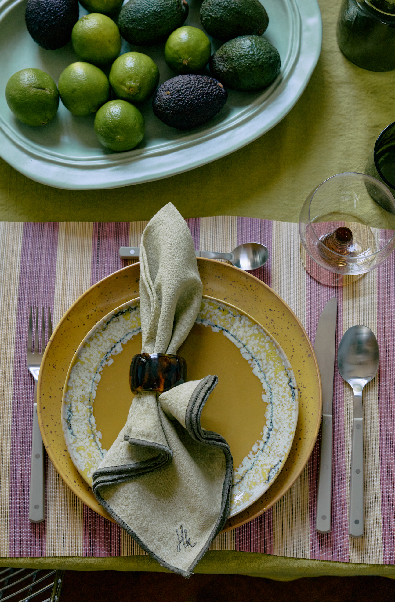 Napkin Rings Sunrise Set/4