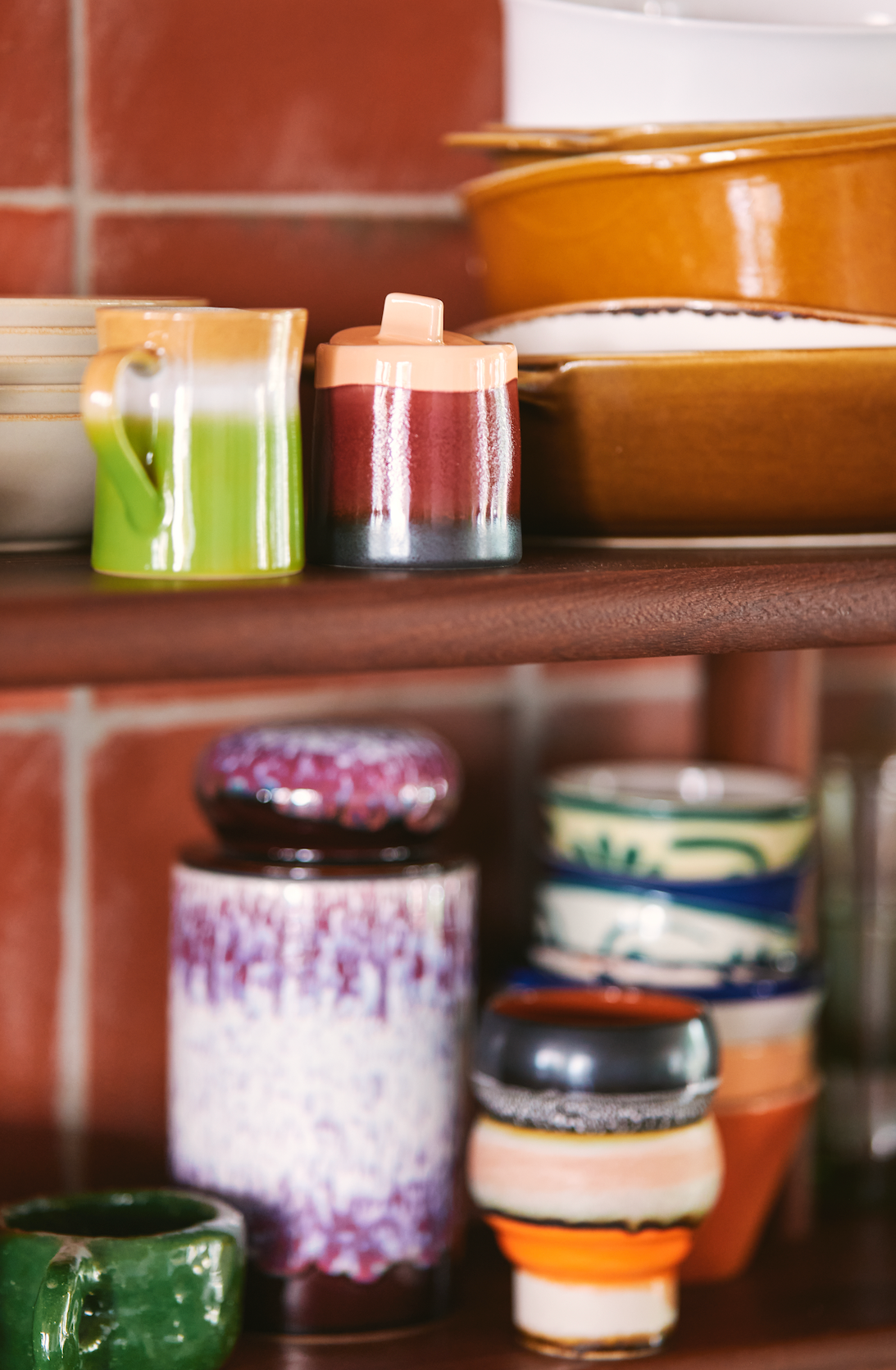 70s Milk Jug & Sugar Pot Forland Set