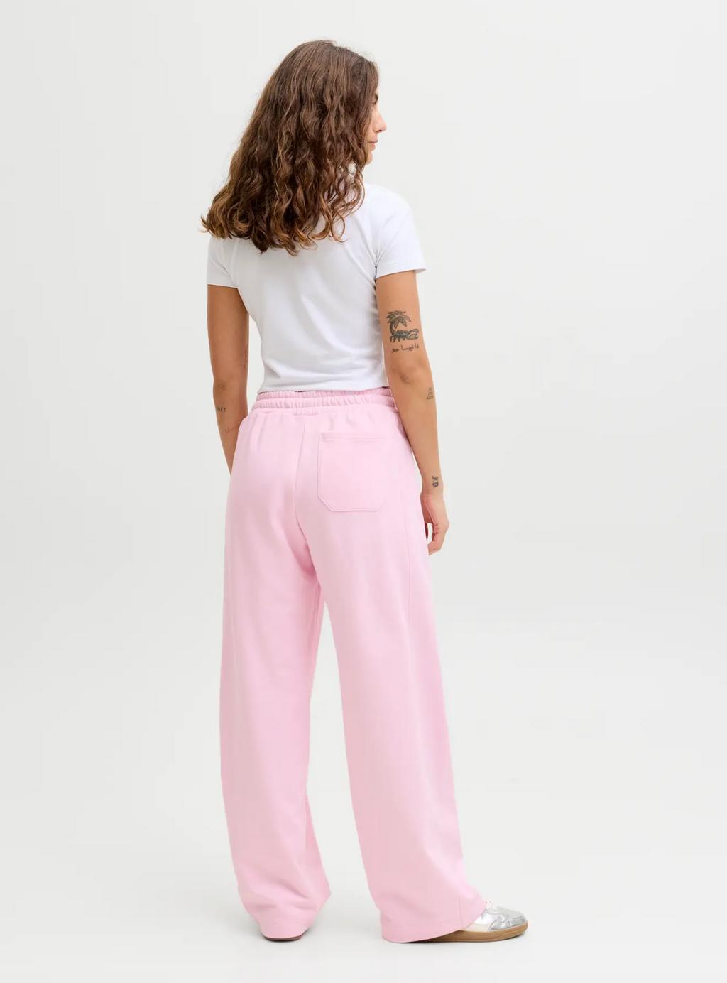 Cora Barrel Sweat Pants Pink Lady