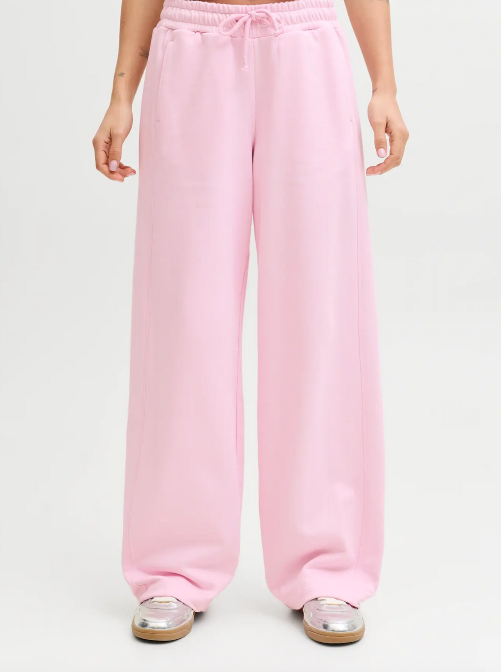 Cora Barrel Sweat Pants Pink Lady