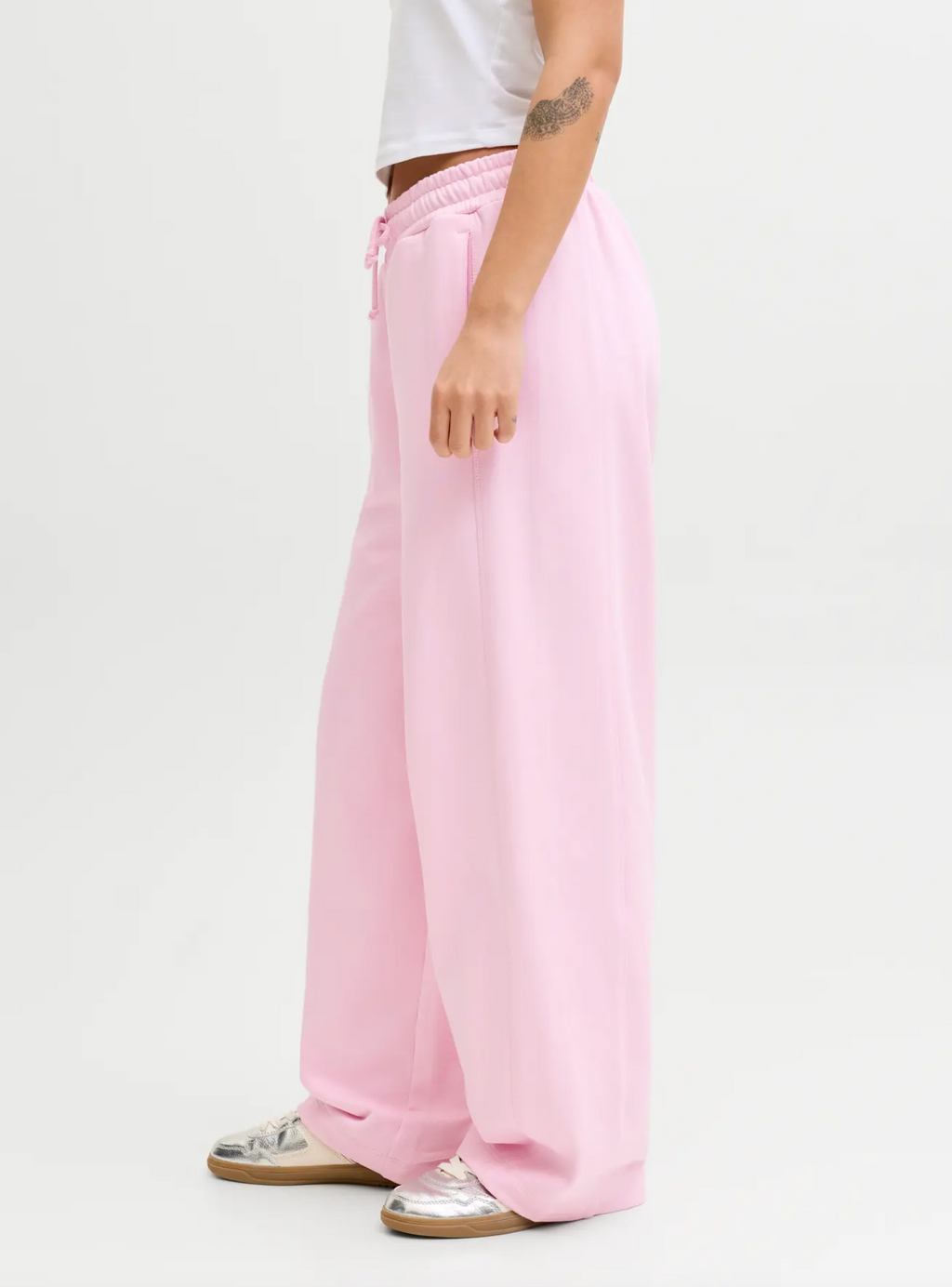 Cora Barrel Sweat Pants Pink Lady