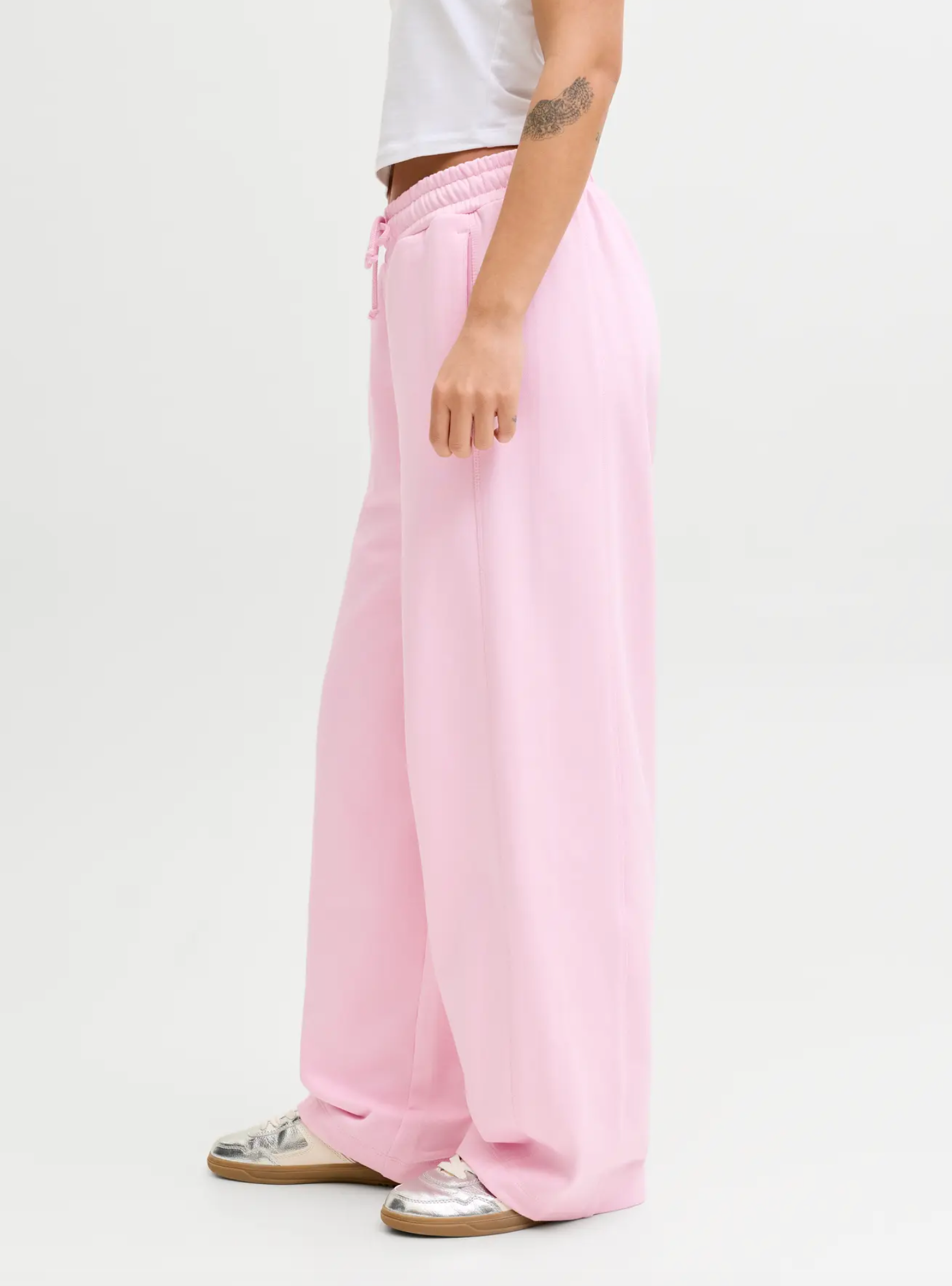 Cora Barrel Sweat Pants Pink Lady
