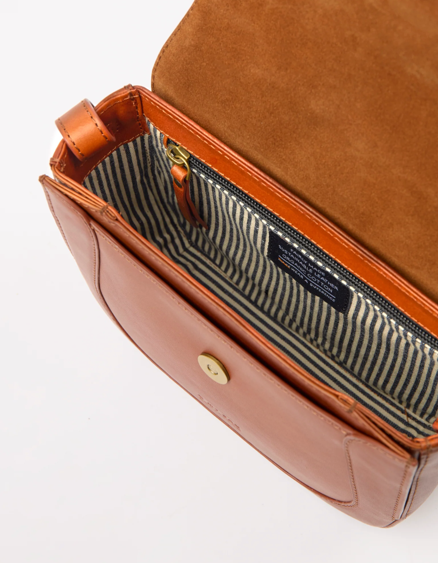 Nina Cognac Classic Leather