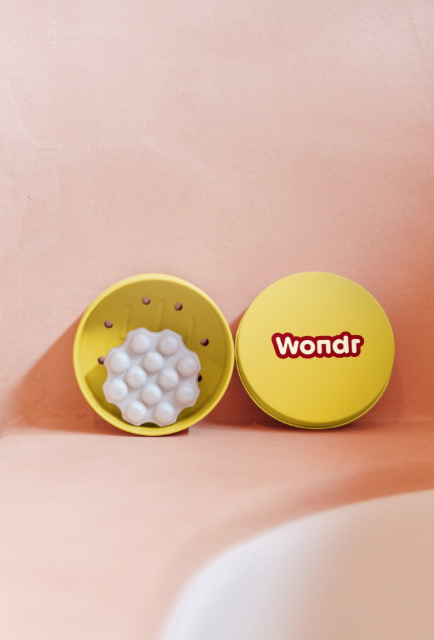 Bewaar- en Reisdoosje Geel