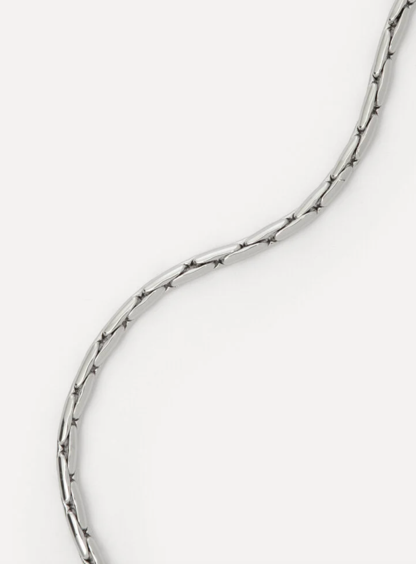 Mara Linked Snake Armband Zilver