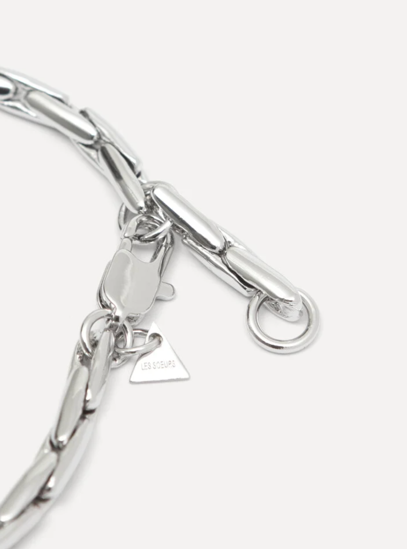 Mara Linked Snake Armband Zilver