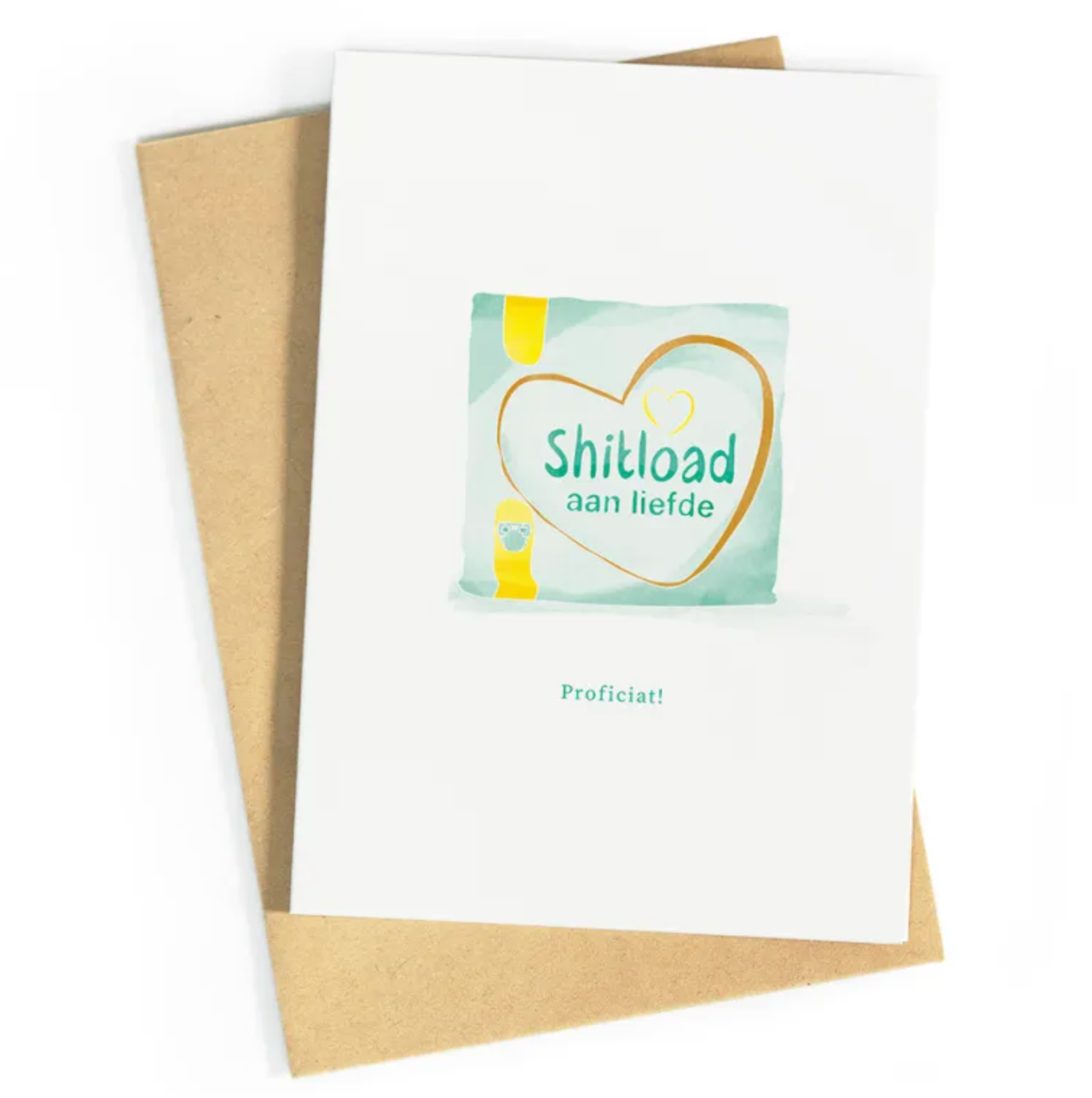 Shitload aan Liefde Wenskaart