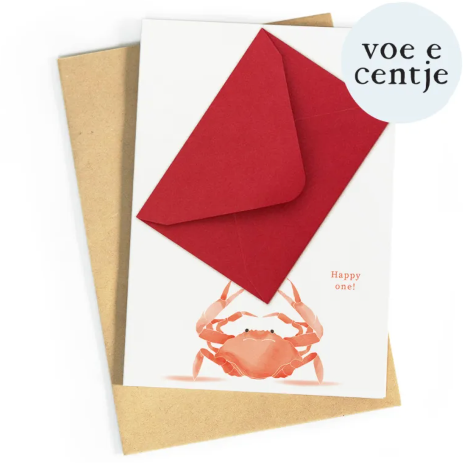 Happy One! Wenskaart