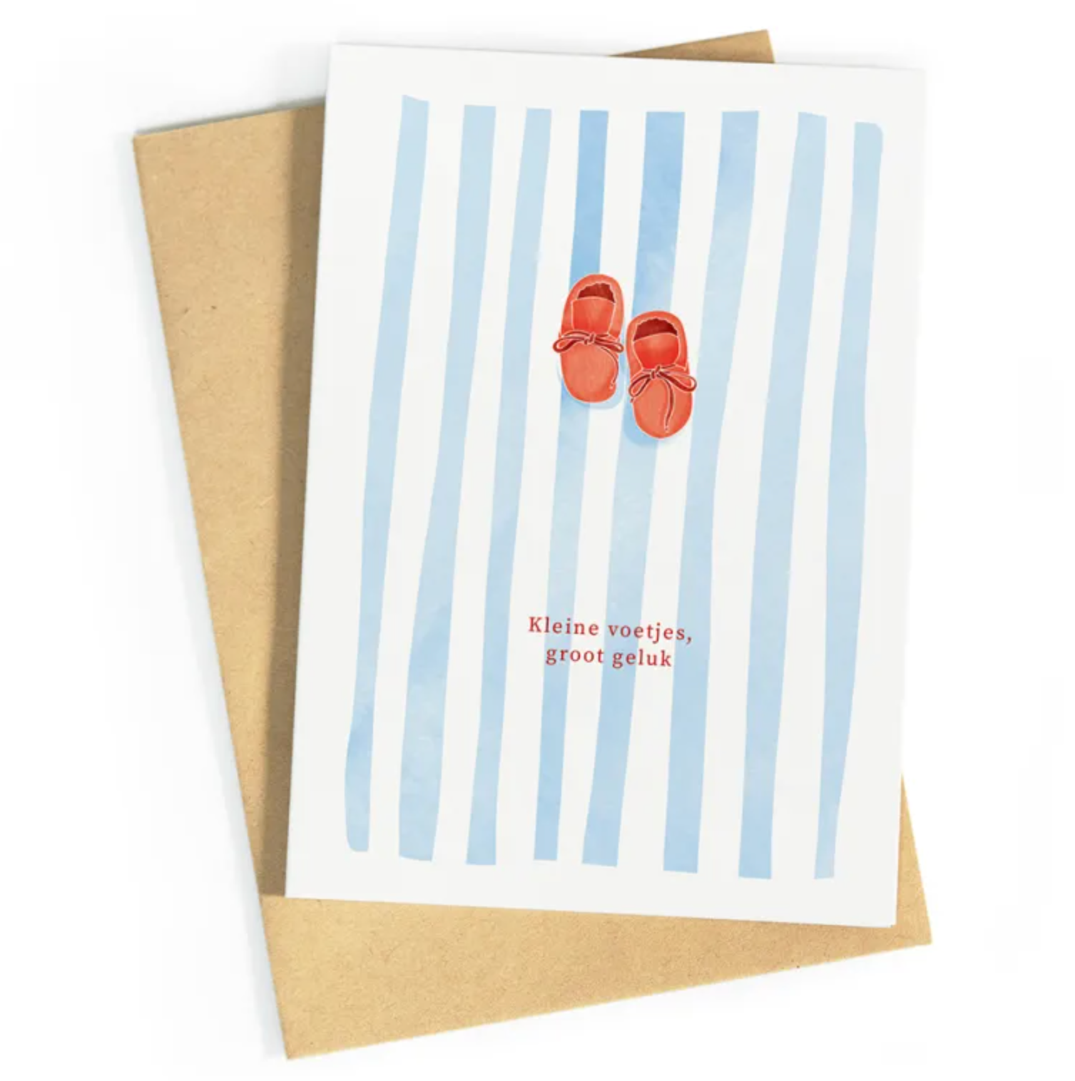 Kleine Voetjes Wenskaart