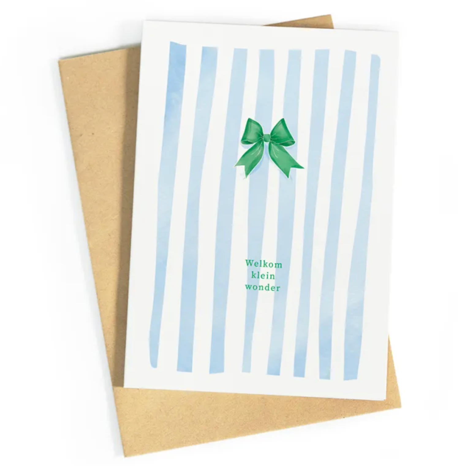 Welkom Klein Wonder Wenskaart