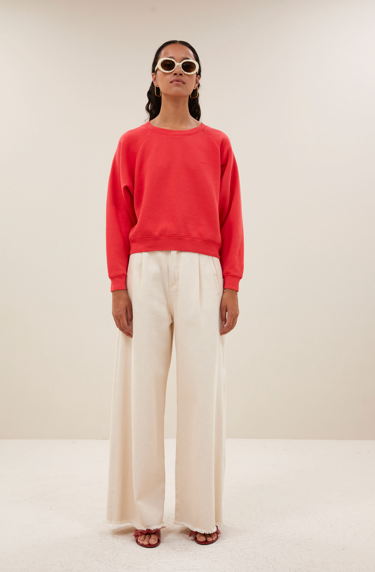 Carrie Sweater Poppy Red