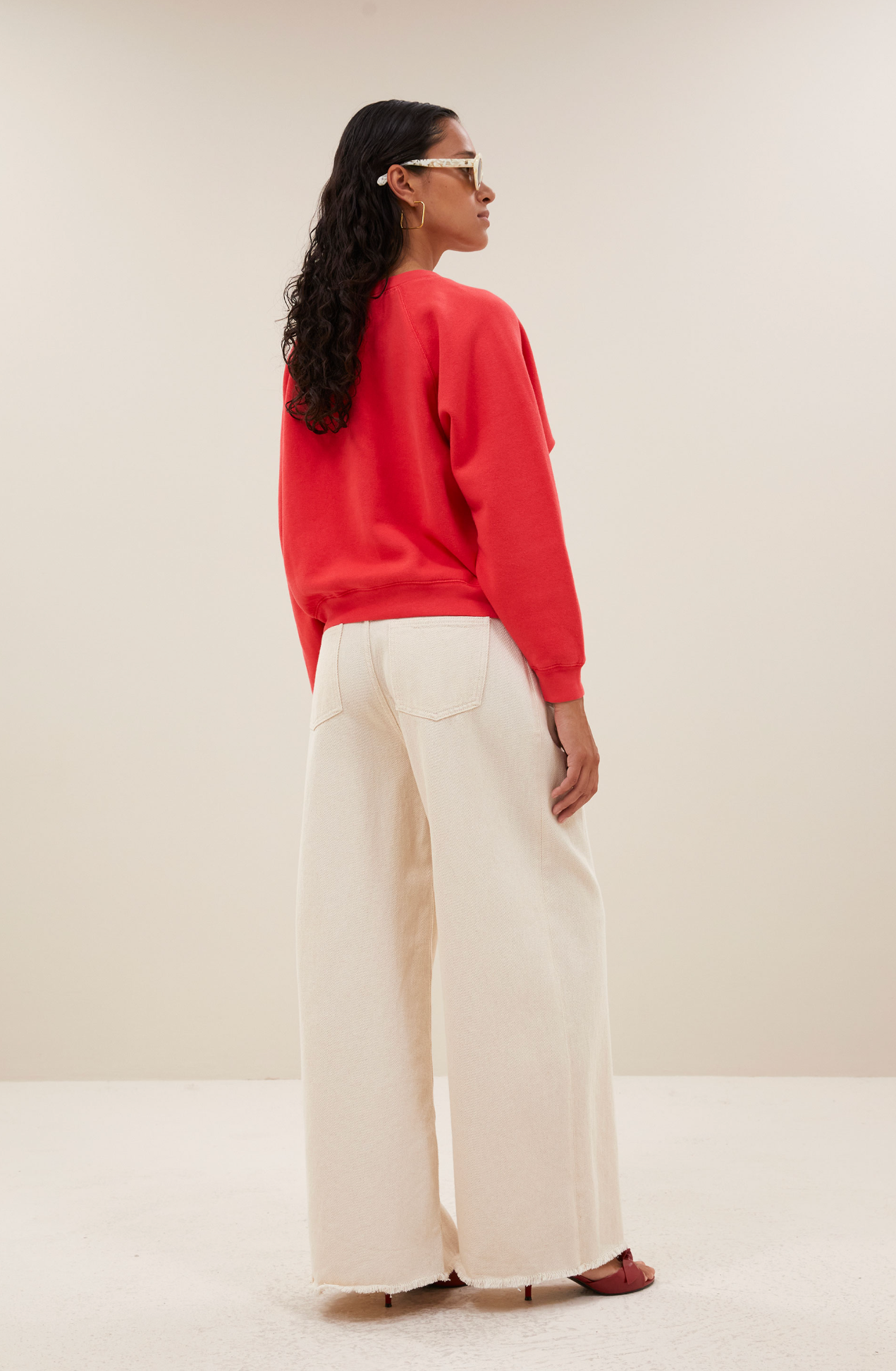 Carrie Sweater Poppy Red