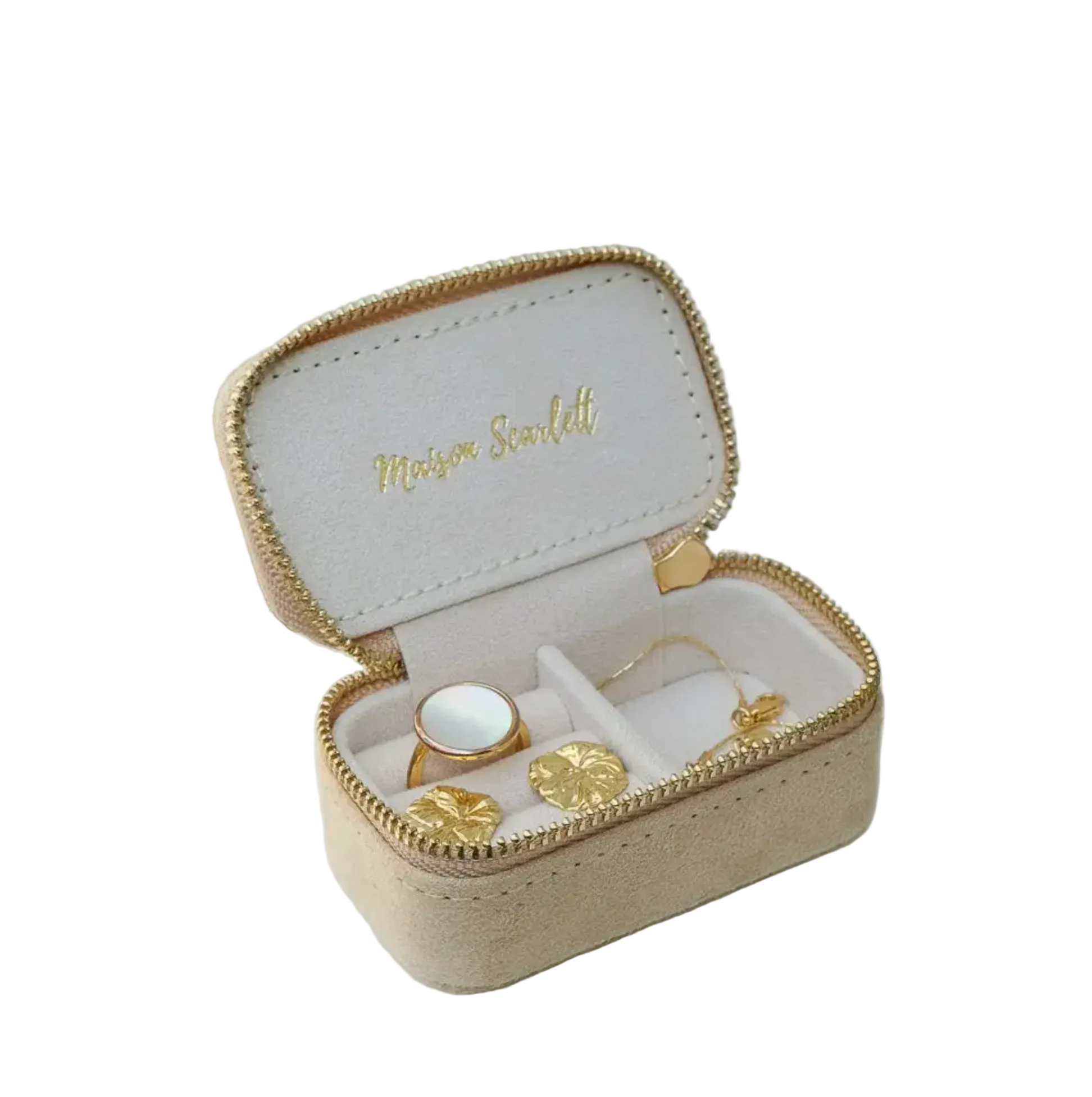 Marie Juwelendoos Beige