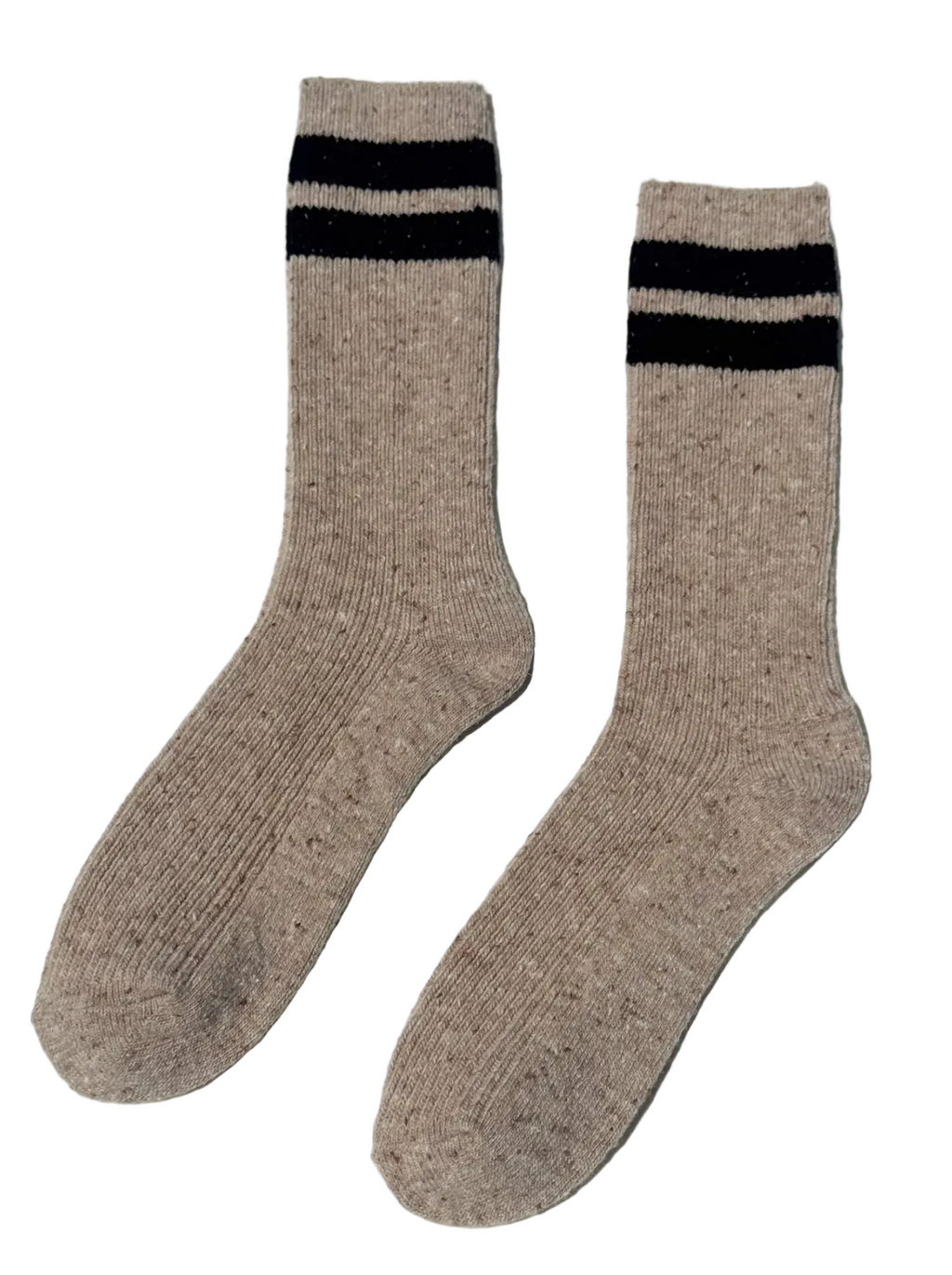 Snow Varsity Socks Beige
