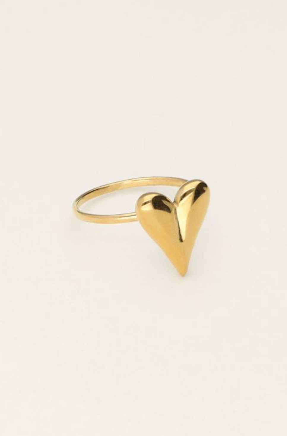 Heart Ring Goud