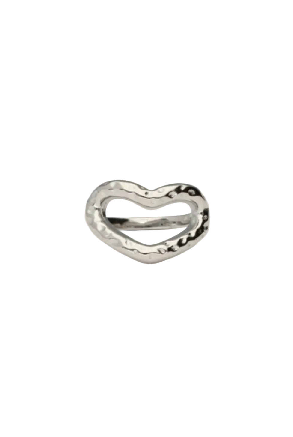 ST Open Heart Ring Zilver