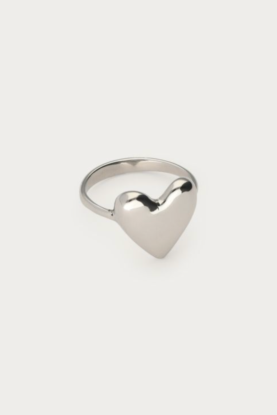Heart Ring OS Zilver