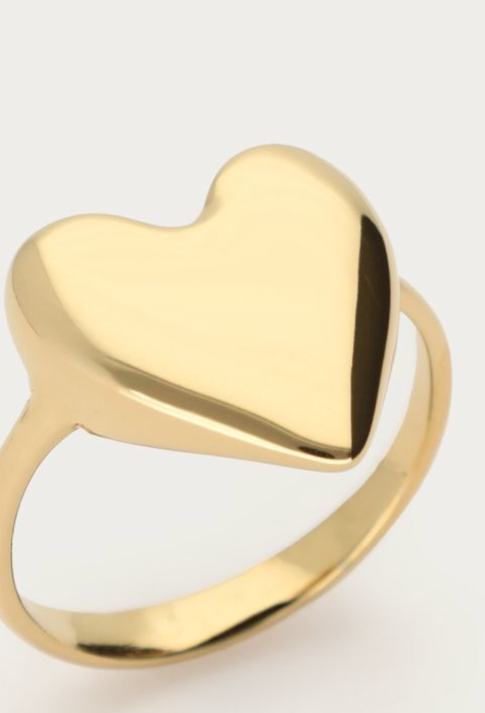 Heart Ring OS Goud