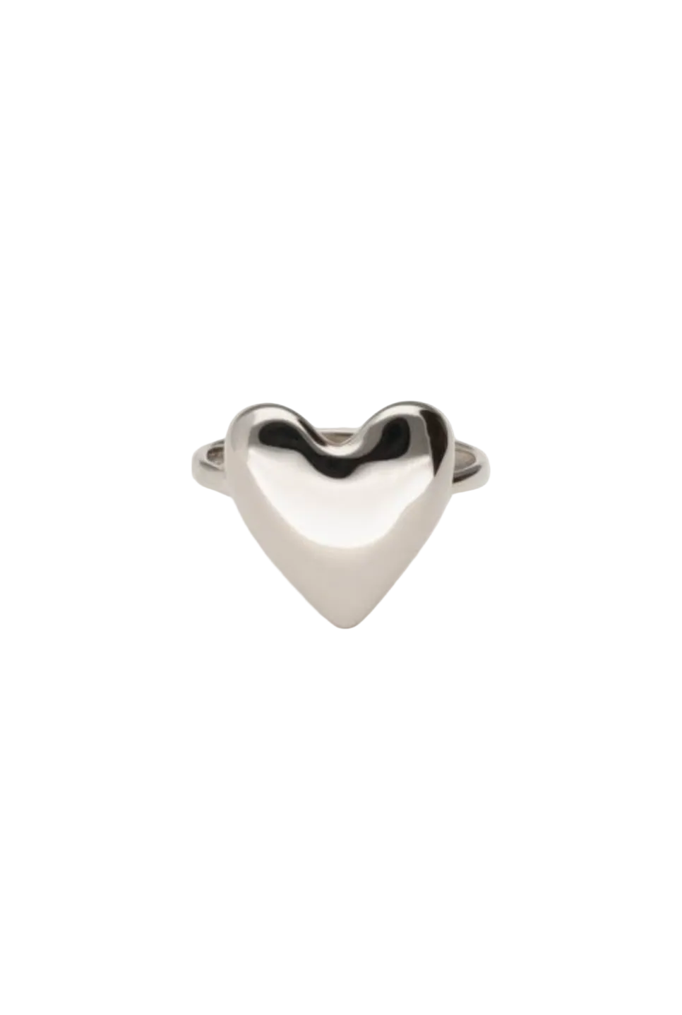 Heart Ring OS Zilver