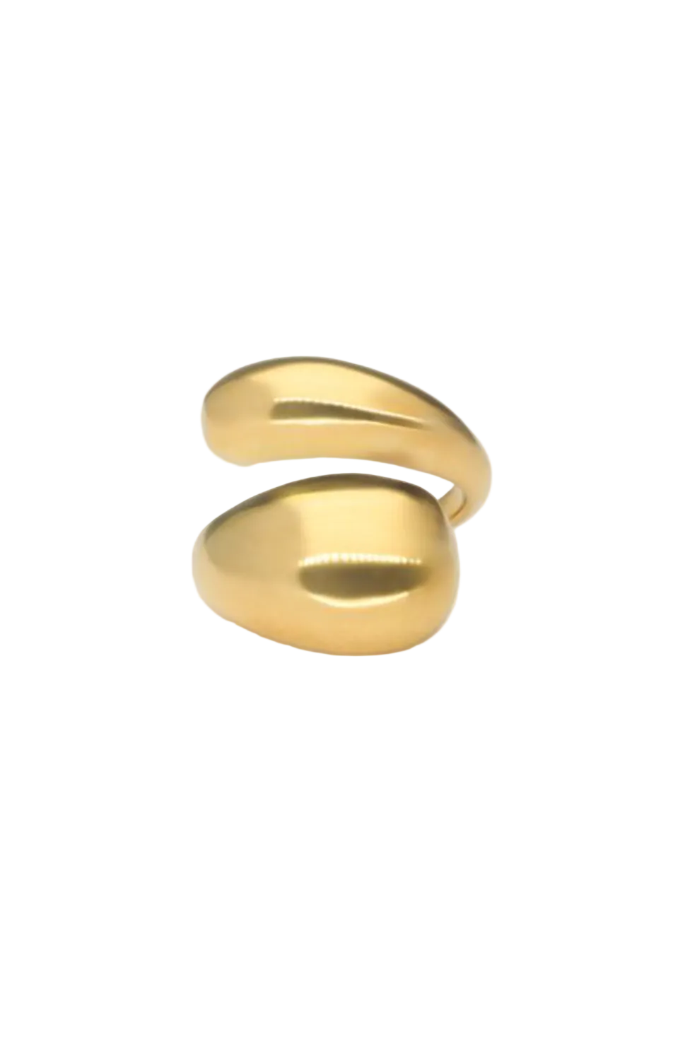 Chuncky Bubble Ring Goud