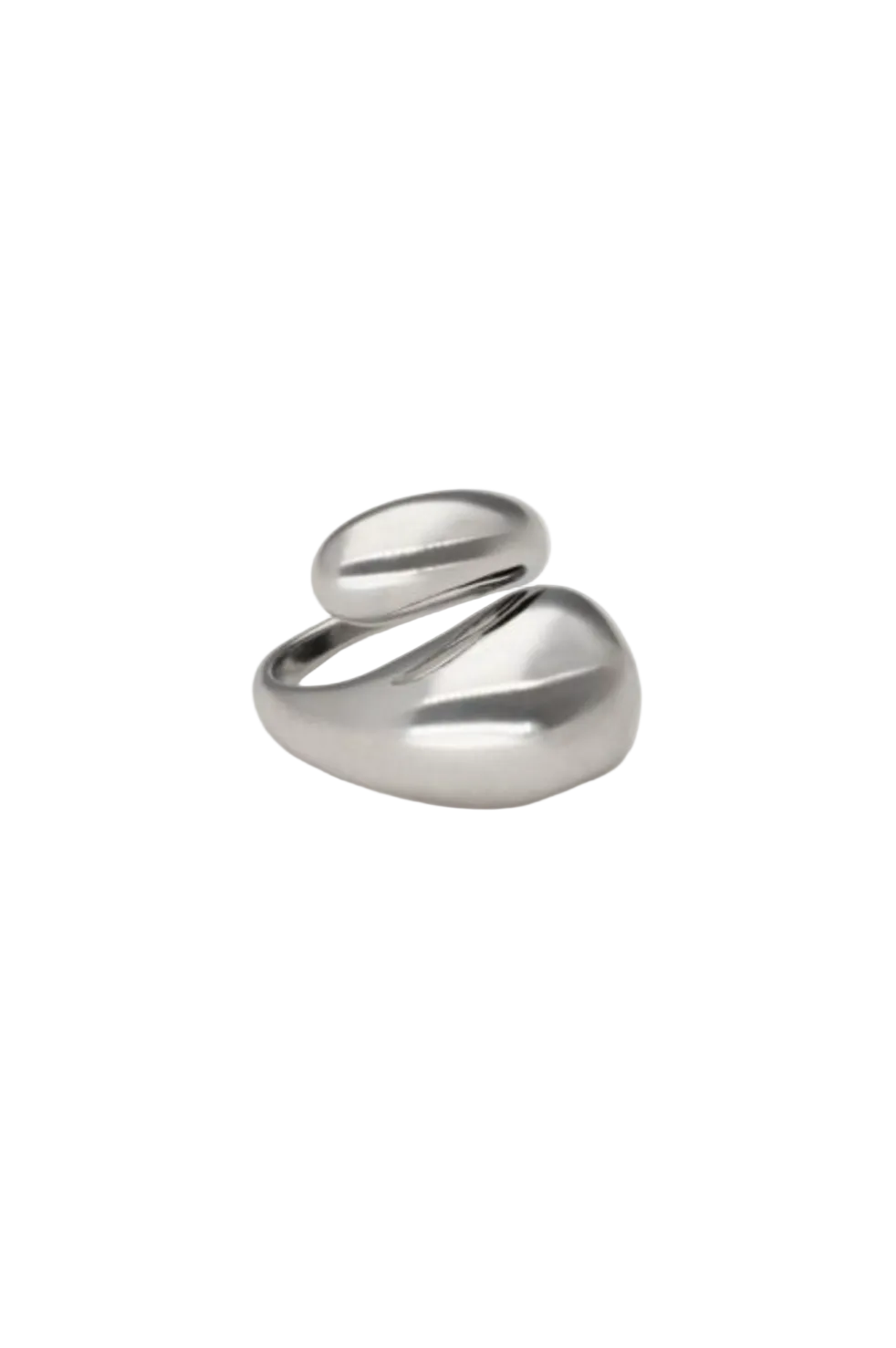Chuncky Bubble Ring Zilver