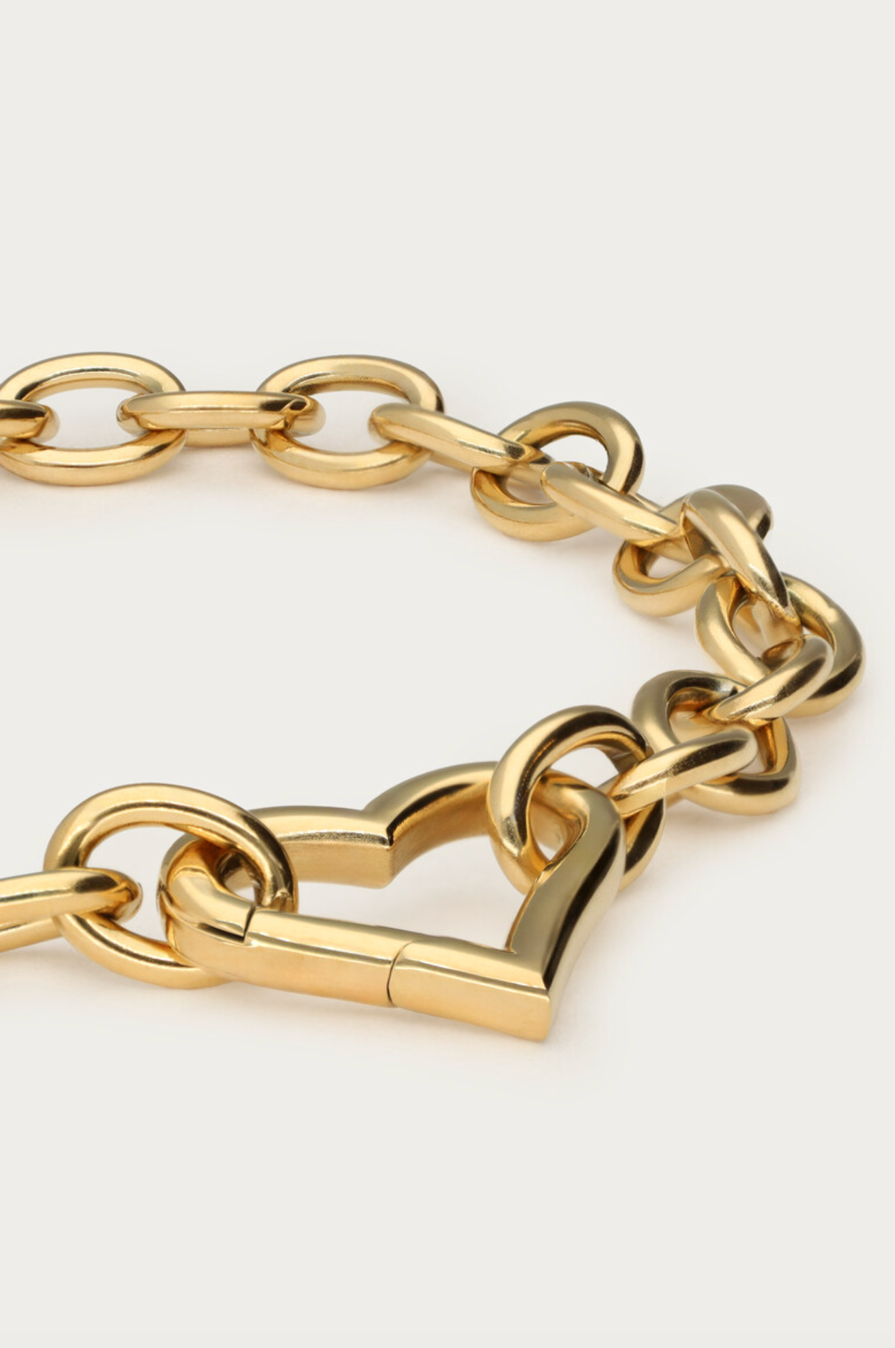 Schakelarmband met Hart