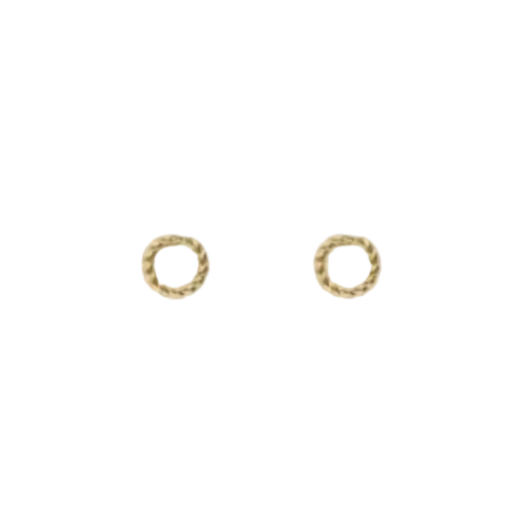 Round Studs Goud Set