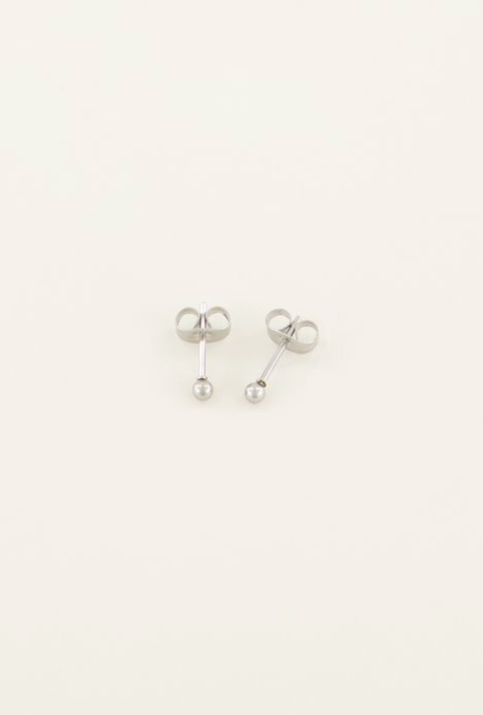 Knob Studs Zilver Set