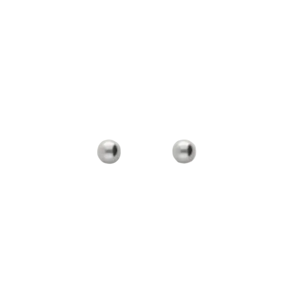 Knob Studs Zilver Set