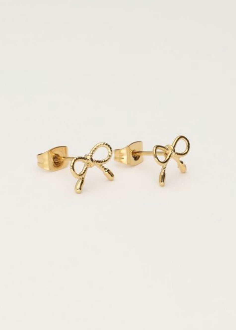 Bow Studs Goud Set