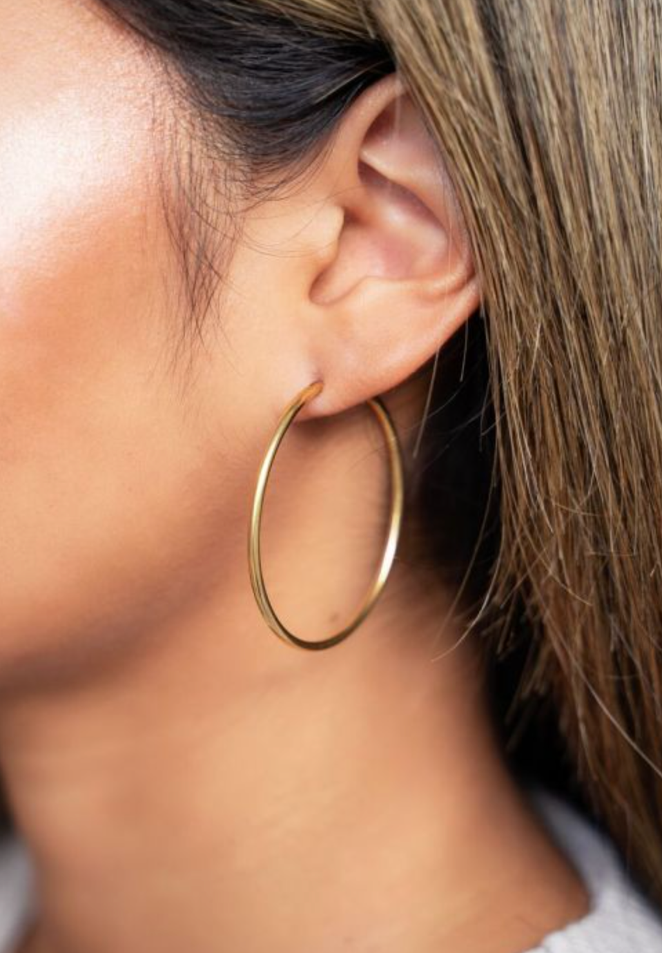 Hoop Oorringen L
