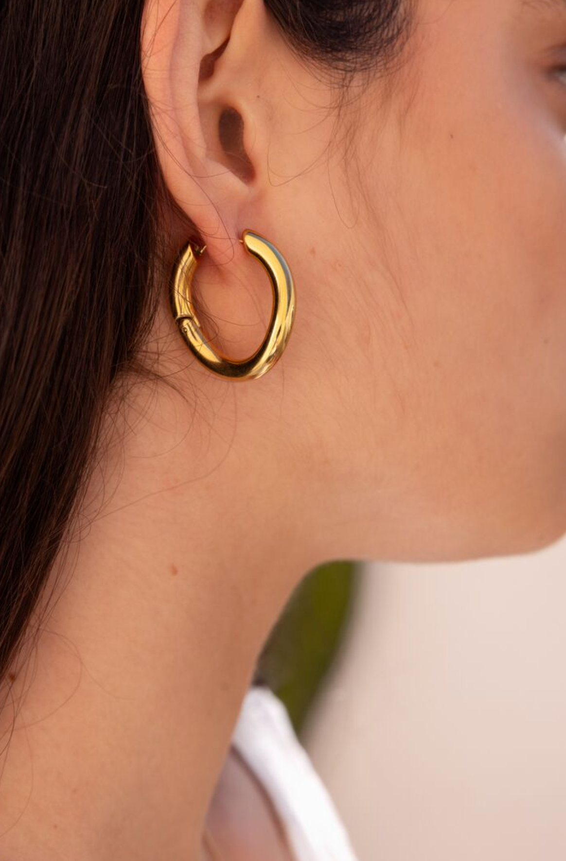 Chunky Hoops Oorringen