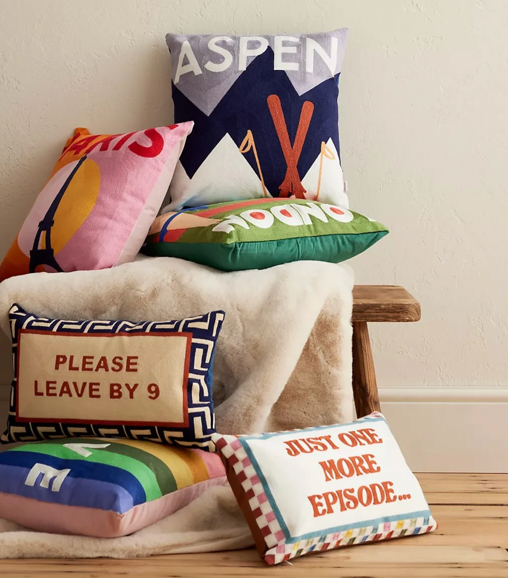 Introverts Live Here Kussen