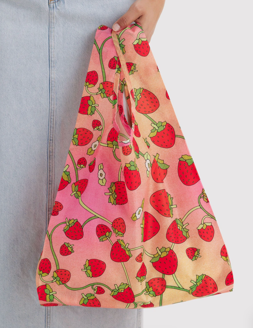 Standard Baggu Strawberry Blossom