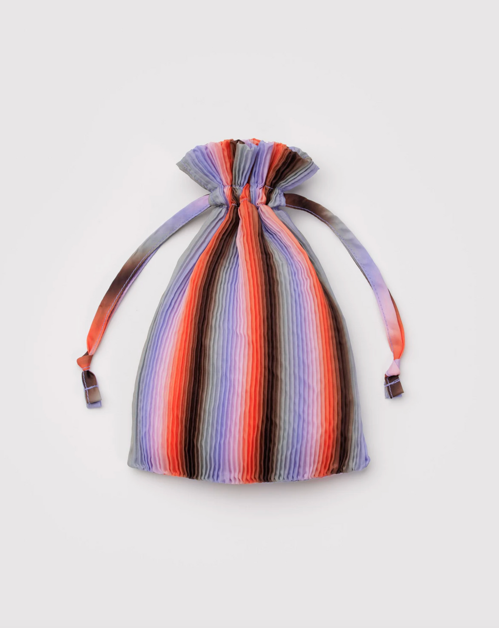Pleated Baggu Gradient Stripe