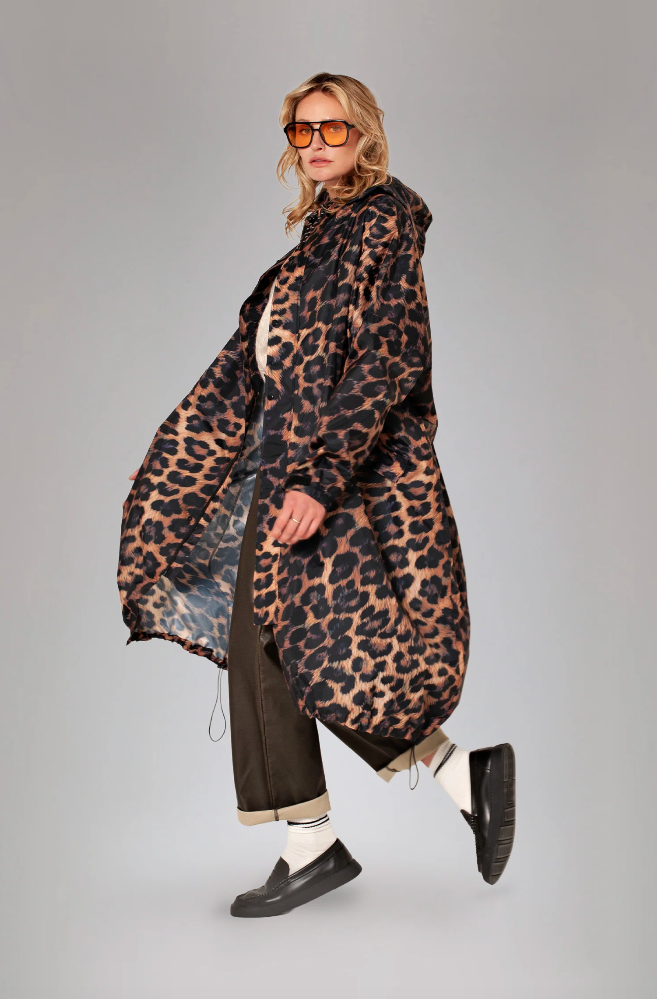 Regenjas Dark Leopard One Size