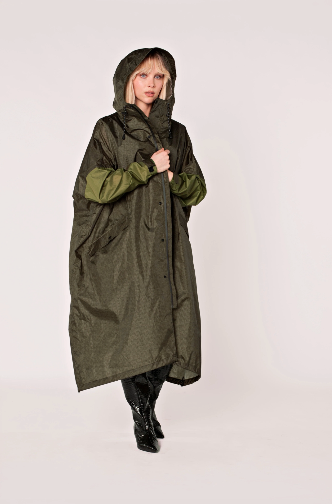 Regenjas Herringbone One Size